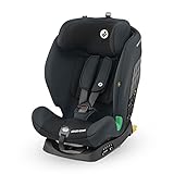Maxi-Cosi Titan i-Size, mitwachsender Kindersitz, 15 Monate - 12 Jahre, 76 - 150 cm, ISOFIX-Kindersitz, G-CELL-Seitenaufprallschutz, 5 Liegepositionen, verstellbare Kopfstütze, Basic Grey