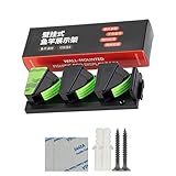 LLHCF Vertikaler Angelhalter für 3 Angelruten, Wandmontage, für Garagen, einfache Installation, Rutenhalter für Garage