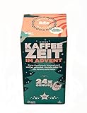 House for Coffee Premium Kaffee Adventskalender 'Deine Kaffee Zeit im Advent' mit 24 kleinen Einzelfiltern/Coffeebags in schöner Geschenkbox