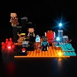 Kyglaring LED-Beleuchtungsset (kein Modell) - Kompatibel mit Lego-21185 Minecraft The Nether Bastion Bauklötze Modell Set - Nur LEDs kein Brick Set (Classic Version)
