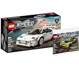 Lego Speed Champions Set - Lamborghini Countach 76908 + Aston Martin Valkyrie AMR Pro 30343 (Polybag)
