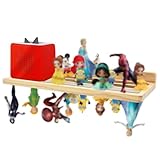 YTACREA Tonie Regal Magnetisch aus Holz, Toniebox Regal Kompatibel mit Toniebox & Tonie Puppen Aufbewahrung 30-36 pcs, Tonie Figuren Shelf für Jungen Mädchen, Wandregal Kinderzimmer, Tonie Zubehör