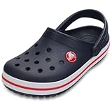 Crocs Unisex Kinder Crocband Clog K Clog, Navy/Red, 34/35 EU