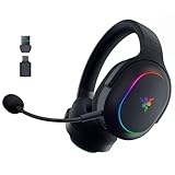 Razer Barracuda X Chroma - kabelloses Multiplattform-Gaming-Headset mit 6 Zonen Chroma RGB (SmartSwitch Hyperspeed & Bluetooth, 40mm Treiber, abnehmbares HyperClear Cardioid-Mikrofon) Schwarz
