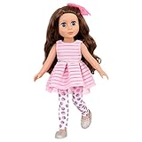 Glitter Girls Puppe Bluebell – Bewegliche 36cm Puppe mit Kleidung, Zubehör und langen Haaren zum frisieren - Spielzeug ab 3 Jahren (6 Teile)