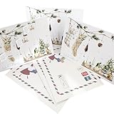 Adventskalender als Karten oder Weihnachtskarten 3er-Set Achtsamkeits Adventskalender zum Verschicken oder Aufbewahren (Achtsamkeit)