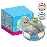 Jubepk Kinder elektrisches Spielzeug, Light-Up Blowing Ball, elektrisches Spielzeug, 14 x 14 x 15 cm, Lernspiel, interaktives Tierspiel, ideal für Preschooler, Living Room, Bedroom Playtime