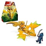 LEGO NINJAGO Arins Drachengleiter, Ninja-Set mit Drachen-Spielzeug und Figuren inkl. Arin-Minifigur mit Mini-Katana, kleines Geschenk für Jungs und Mädchen ab 6 Jahren 71803