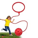 Naqqios Kids Skipits - 13 cm Rotierender Sprungring, Verschiedene Farbübungen Spielzeug, Außen -Innen -Überspring -Fitnessball, Koordinierungssportaktivität, Tragbares Körperliches Entwicklungsspiel