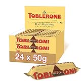 Toblerone Milch, gelb - 24 Packungen x 50 Gramm