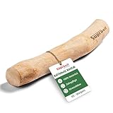 Supravit Natürlicher Kauknochen aus Kaffeeholz für Welpen XS | Mehr als EIN Holzstäbchen - spannendes Welpen Kauspielzeug & langanhaltende Beschäftigung | Kaustab Kauholz