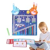 Generico Mathematische Lernspiele für Kindergarten - Magnetisches Labyrinth Zahlen und Farben zum Zählen lernen - Lernhilfe für Kinder im Vorschulalter 2 4 Jahre