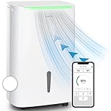 Klarstein Luftentfeuchter & Luftreiniger Elektrisch, 30 L Raumentfeuchter Klein für Wohnung Schlafzimmer Badezimmer Keller, Effizienter Bad/Raum Entfeuchter, Elektrischer & Kleiner Luftentfeuchter