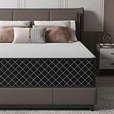 MOLPHIT Matratze 140x200cm, Höhe 25cm mit Oeko-TEX Zertifiziert, Härtegrad H3/H4, Innerspring Hybrid Memory Foam Matratze in Einer Box für ultimative Unterstützung und Druckentlastung, 140x200x25cm