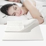 Naturlatex-Matratze, waschbar, kühlend und atmungsaktiv, außergewöhnlicher Komfort für Zuhause und Schlafzimmer, 100 x 80 cm, perfekt für einen erholsamen Schlaf