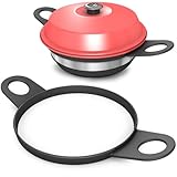 Haltegriff aus Silikon für Camping Backofen, kompatibel mit Omnia, Enders Vamo, Crivit, hitzebeständig, Spülmaschinenfest