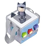 VicloonTasche für Toniebox, Toniebox-Zubehör,Aufbewahrung Box Tragetasche mit Griff fürToniebox Tonie Figuren Aufbewahrung-Blau