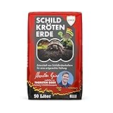 Linsor Schildkröten-Erde Natürliches Schildkrötensubstrat ohne Dünger | Perfekt für Landschildkröten & Reptilien | Feinkrümelig, grabfähig & nachhaltig | 50 Liter