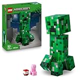 LEGO Minecraft Der Creeper - Gamer Spielzeug -Bewegliche Actionfigur - Interaktives Spielset mit TNT-Element - Kinder DIY Deko - Gaming Geschenk für Jungen, Mädchen & Teenager ab 10 Jahren - 21276