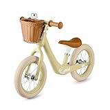 Kinderkraft RAPID2 Laufrad aus Metall, Fahrrad ohne Pedal, Fahrrad, Verstellbarer Sitz, Retro-Stil, für Kinder von 2 Jahren bis 35 kg