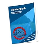 1 | 3 | 10 Fahrtenbuch PKW Finanzamt anerkannt A5 80 Seiten Deutschland Österreich LKW Fahrtenbücher 2024 Private Geschäftliche Fahrten