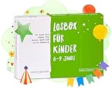 Losbox für Kinder 6-9 Jahre I Das Geschenk für Mädchen und Jungen I 50 Lose mit Ideen für Spiel, Spaß & tolle Momente I Kreative Geschenkidee & Überraschung zum Geburtstag, zu Ostern, Weihnachten …