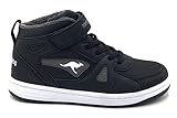 KangaROOS Unisex Kinder K-cp Kalley Ii Ev Sneaker, Jet Black Steel Grey, 32 EU