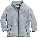 Playshoes Fleece-Jacke Unisex Kinder Outdoor-Oberteil, grau/melange, 140