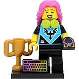 71045 Minifigures - Serie 25 - Sammelfigur für Lego Fans: #2 E-Sports Gamerin