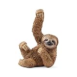 schleich 14793 Faultier, ab 3 Jahren, WILD LIFE - Spielfigur, 3 x 4 x 6 cm, Mehrfarbig/Meereswellen (Ocean Tides)