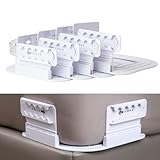 Gelinor Bettlaken-Clips, verbesserter Bettlakenhalter, höhenverstellbar, mit Eckenöffnung, passend für alle Laken und robuste Matratzen, einfache einmalige Installation