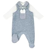 Chicco, Komplett Set T-shirt und Latzhose, Kinder Kleidung -24 Monate, Designed In Italy