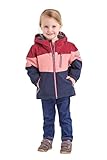 Killtec Unisex Fisw 3 Mns Jckt Skijacke/ Funktionsjacke Mit Kapuze Und Schneefang, Brombeere, 110-116 EU