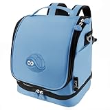 fridoli Kinderrucksack | Toniebox Tasche | blau | Akku Aufladen in der Tasche | bis zu 20 Toniefiguren | Das gesamte Zubehör aufgeräumt | Tonie Tasche