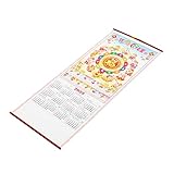 DIYEAH 2023 chinesisch neujahr the year of the hare calendar jahreskalender religulous bürodeko Kalender für das Jahr des Kaninchens wandkalender täglich hängender Kalender Papier