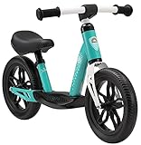 BIKESTAR Extra leichtes Kinder Laufrad mit Trittbrett für Jungen, Mädchen ab 2-3 Jahre | 10 Zoll Lauflernrad Eco Classic | Türkis