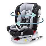 Babify Onboard Autositz für Babys und Kinder, 0 Monate - 12 Jahre, verstellbar 360, tragbarer und sicherer Sitz, bequemer und gepolsterter Stuhl.