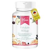 Folsäure 800μg - PREGNANCY LINE- 200 Tabletten - Hochdosiert - 100% Vegan – Herstellung & Laborprüfung in Deutschland | MIOSAN® CLUB - Exklusives Wohlbefinden