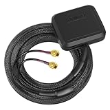 Superbat 4G LTE MIMO Antenne 7dBi Hochleistung Magnet/Klebemontage mit 3m Kabel – IP66 Wasserdicht für Huawei Sierra ZTE Novatel D-Link Wireless Router, Industrie-IoT, Fahrzeuge, Alarmanlagen