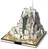 QGGQ Architecture Klemmbausteine Ideas Mini Bausteinen, Film STEM Lord Magic Moc Rings deko Geschenk für Erwachsene Jungen ab 8-16+ Nicht Kompatibel Mit Lego 1680pcs