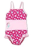 Sterntaler Mädchen Badeanzug, UV-Schutz 50+, Alter: 4-6 Jahre, Größe: 110/116, Farbe: Magenta