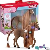 schleich HORSE CLUB Sofia's Beauties 42582 Englisch Vollblut Stute Spielset - Realistisches Pferdespielzeugset mit Pferd mit Mähne & Zubehör für Fantasievolles Spiel Pferde Spielzeug ab 5