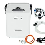 Prime Tech mobiler Durchlauferhitzer Warmwasserbereiter Wasserboiler 12V 5KW für Camping - Gasbetrieb
