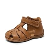 Bisgaard Kinder Miniletten/Lauflernschuhe/Sandalen Carly Braun Rauleder, Größe:20, Farbauswahl:braun