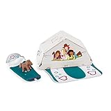 SCHLEICH 42537 Accessoires Camping, ab 5 Jahren, Horse Club - Spielset, 4 Teile