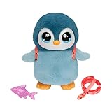 Little Live Pets My Walking Penguin Waddles | Kuscheliger interaktiver Pinguin, der läuft, Tanzt und mit den Flügeln flattert. Über 25 Geräusche & Reaktionen. Batterien enthalten. Ab 5 Jahren.
