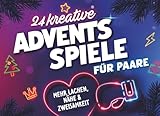 24 kreative Adventsspiele für Paare: mehr Lachen, Nähe & Zweisamkeit | Der Adventskalender für Paare zum gemeinsamen spielen statt scrollen