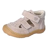 RICOSTA Jungen Kletthalbschuhe ENI, Baby und Kleinkinder Lauflernschuhe, Weite: Mittel, lose Einlage, terracare, kies/Tundra (650), 22 EU