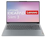 Lenovo IdeaPad Slim 3 Laptop | 16' Display | AMD Ryzen 5 7430U | 16GB RAM | 512GB SSD | AMD Radeon Grafik | Windows 11 Home | QWERTZ | grau | 3 Monate Premium Care