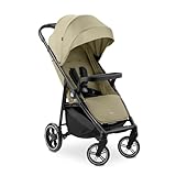 Hauck Kinderwagen Shop N Care, Klappbuggy bis 25 kg mit Liegefunktion, Getränkehalter und Snack Tablett, Klein Zusammenklappbar, Sonnenverdeck (UPF 50+), XL Korb (Olive)